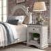 Magnolia Manor 1 Drawer Night Stand in Antique White image