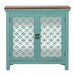 Kensington 2 Door Accent Cabinet in Turquoise image