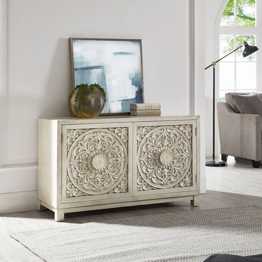 Sundance 2 Door Accent Cabinet in Antique Linen image