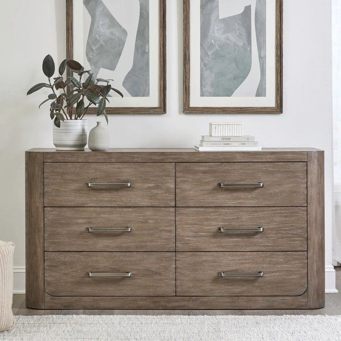 South Bend 6 Drawer Dresser in Burnished Clay image