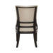 Americana Farmhouse Uph Shelter Side Chair- Black (RTA) image