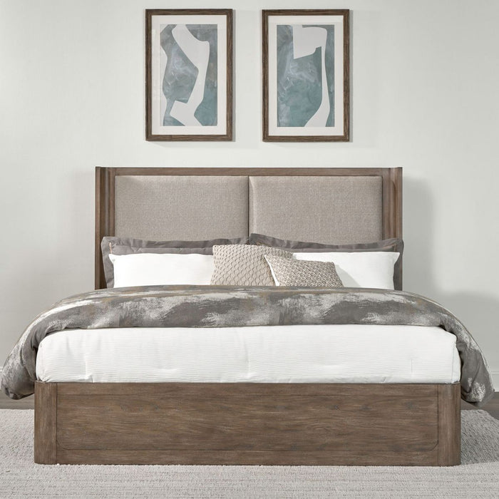 Liberty Furniture South Bend King Shelter Bed in Burnished Clay image
