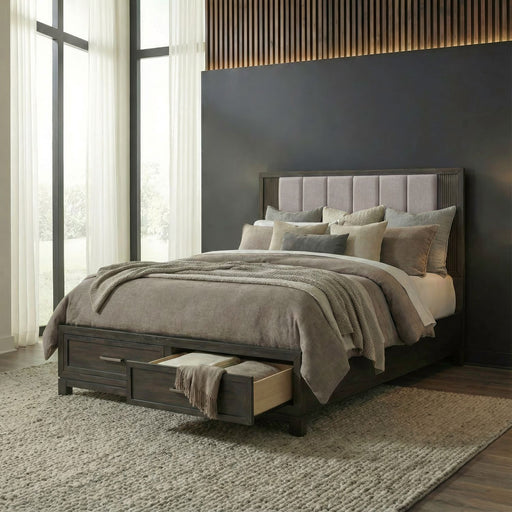Modern Edge Queen Storage Bed image