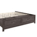 Modern Edge Storage Footboard w/ Slat Roll image