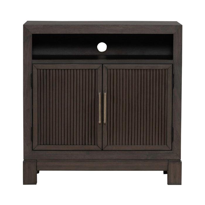 Modern Edge Bedside Chest w/ Charging Station