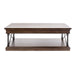Tribeca Rectangular Cocktail Table in Cordovian Brown image