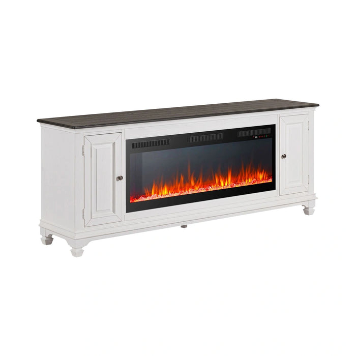 Fireplace TV Consoles 417 80 Inch Console w/ Fire FTS image