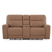 Bennett Loveseat with Console P2 & ZG in Butternut image