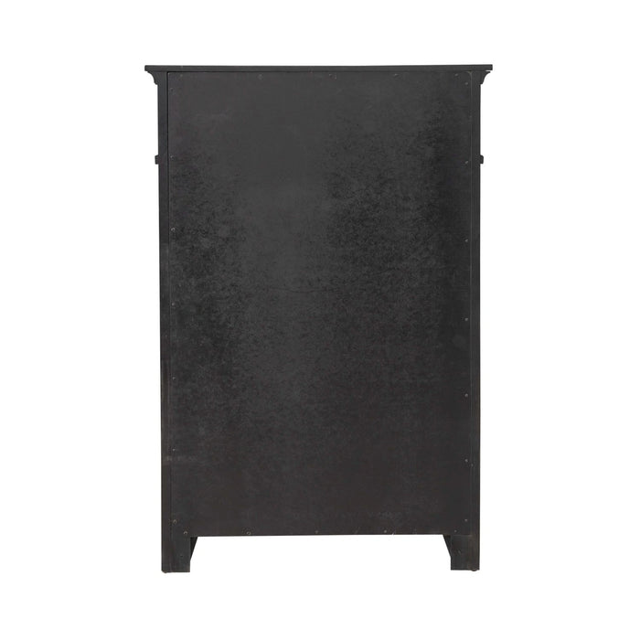 Paradise Valley 5 Drawer Chest in Saddle Brown image