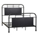 Vintage Series Metal Bed in Black image