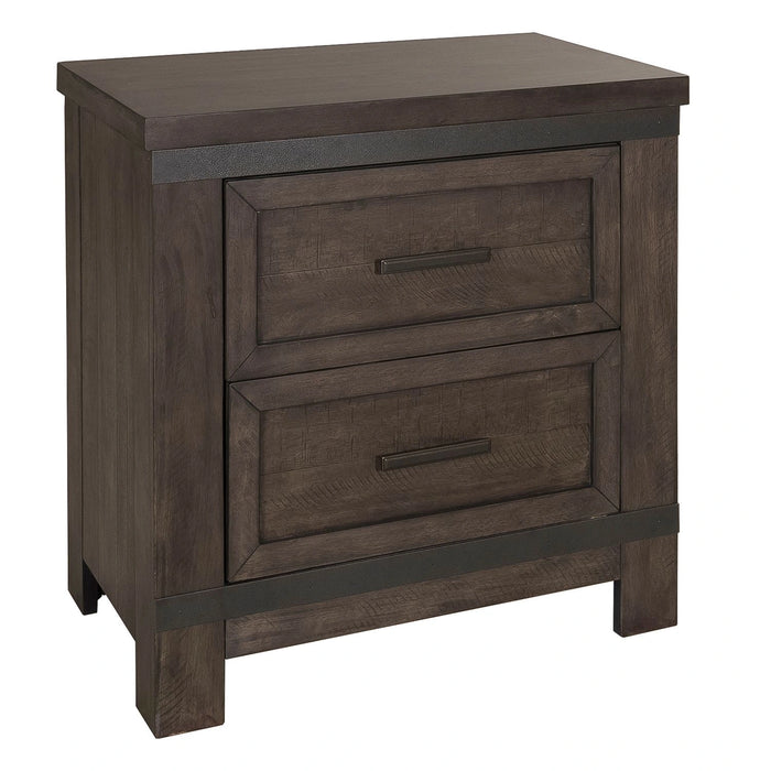 Thornwood Hills Nightstand in Rock Beaten Gray image