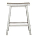 Creations 24 Inch Sawhorse Counter Stool - White image