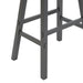 Creations 30 Inch Sawhorse Stool- Gray image