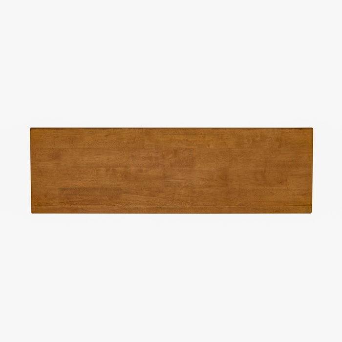 Hearthstone Bench in Rustic Oak