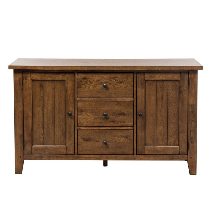 Liberty Furniture Hearthstone Buffet in Rustic Oak image