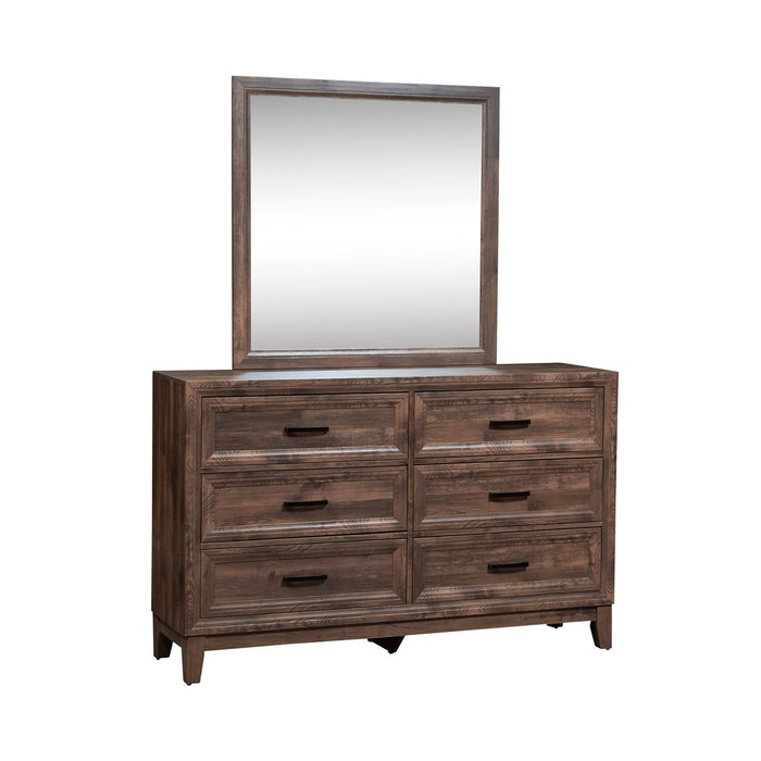 Ridgecrest Queen Panel Bed, Dresser & Mirror, Chest, Night Stand