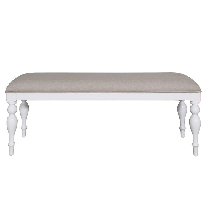 Summer House Bench in Oyster White image