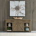 Parkland Falls Sofa Table in Weathered Taupe image