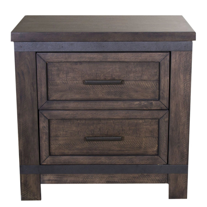 Thornwood Hills Nightstand in Rock Beaten Gray image