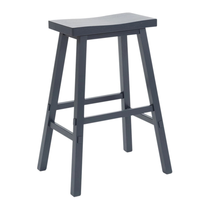 Creations 30 Inch Sawhorse Stool- Navy image