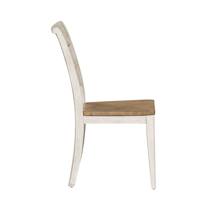 Farmhouse Reimagined Ladder Back Side Chair (RTA) image