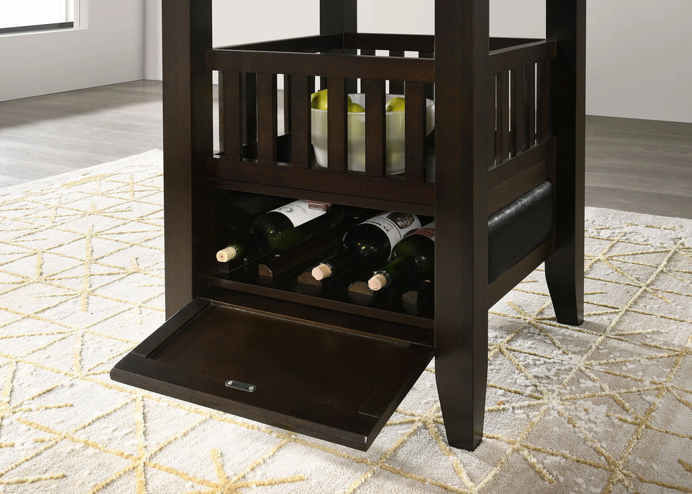 Jaden Counter Height Dining Set (Table and 4 Chair)