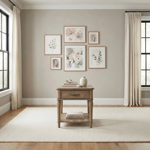 Hickory Grove Rectangular End Table image