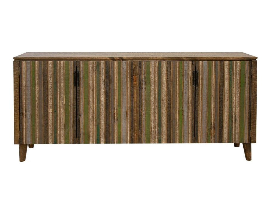Tiza 4 Doors, Console Green, multicolor doors