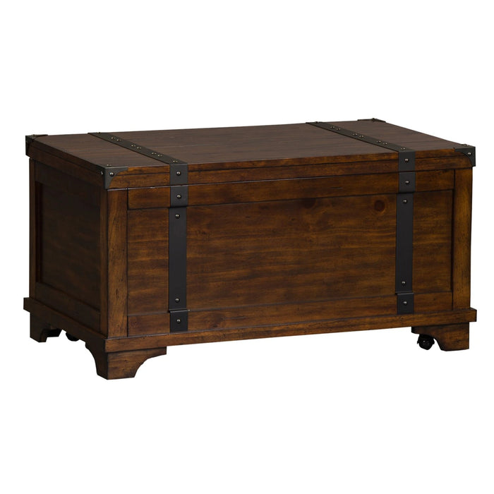 Aspen Skies Storage Trunk in Russet Brown image