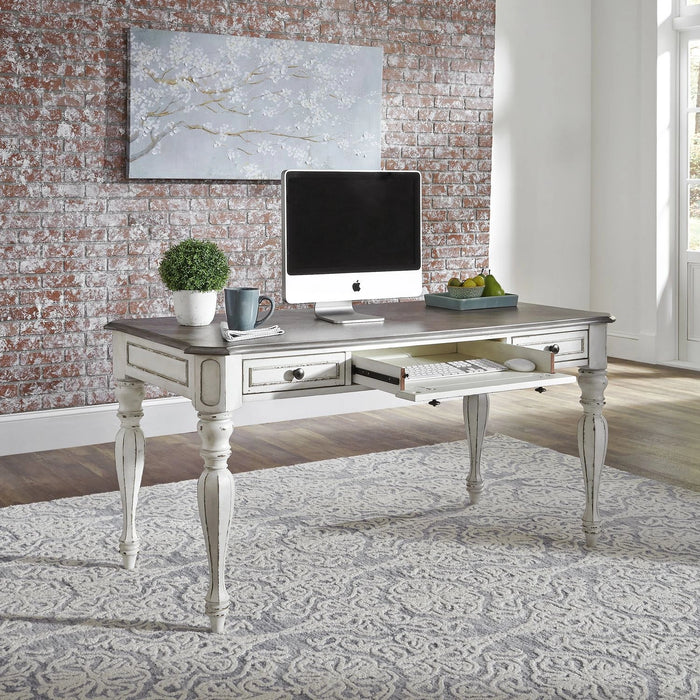 Magnolia Manor Writing Desk in Antique White image