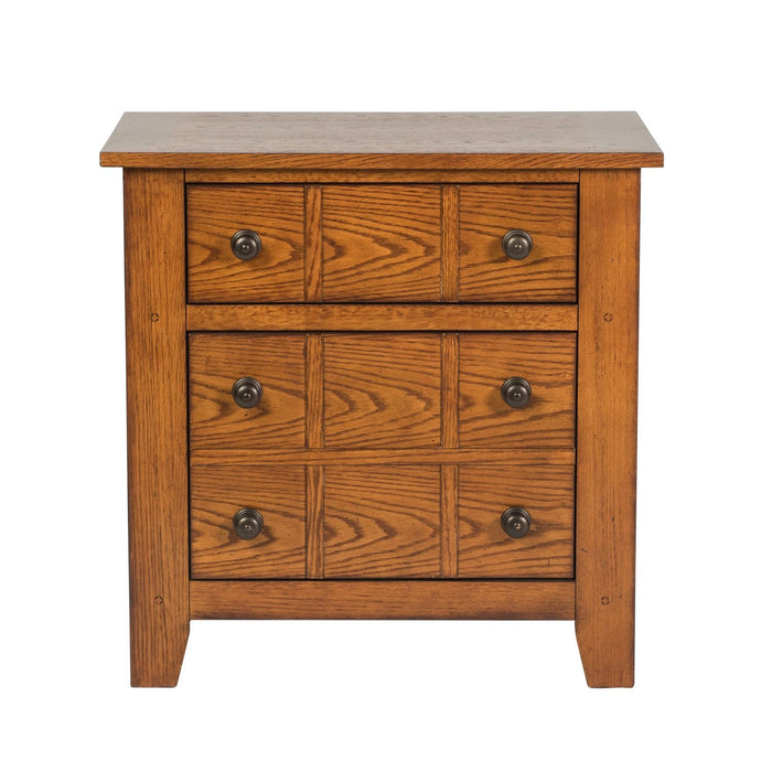 Grandpas Cabin Sleigh Bed, Dresser & Mirror, Chest, Night Stand image