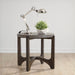 Cascade End Table in Wire Brush Rustic Brown image