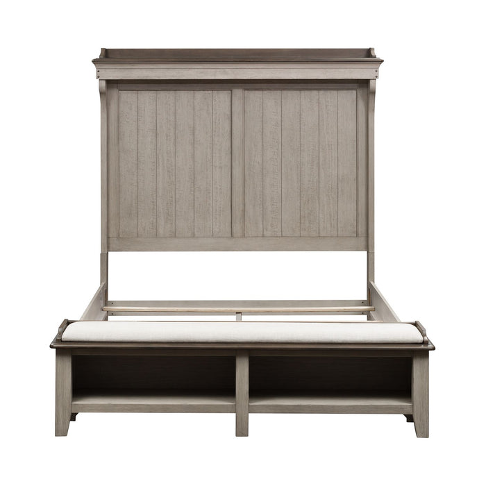 Ivy Hollow Queen Mantle Storage Bed