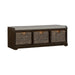 Mill Creek Wall Bench in Peppercorn image