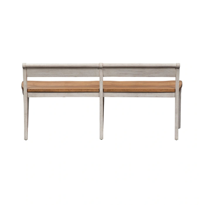 Farmhouse Reimagined Bench (RTA) in Antique White image