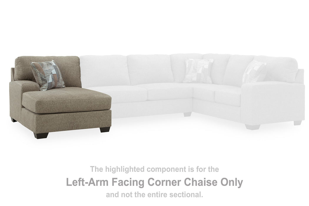 Newellen Sectional with Double Chaise