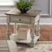 Morgan Creek End Table in Antique White image