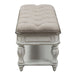 Magnolia Manor Bed Bench in Antique White image