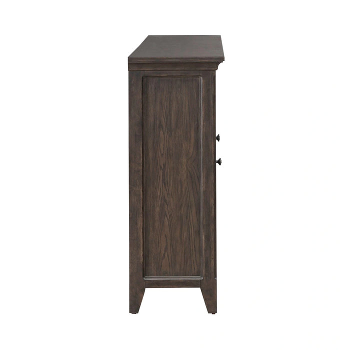 Paradise Valley Hall Buffet in Saddle Brown image