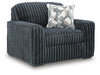 Midnight-Madness Oversized Chair - Gunmetal