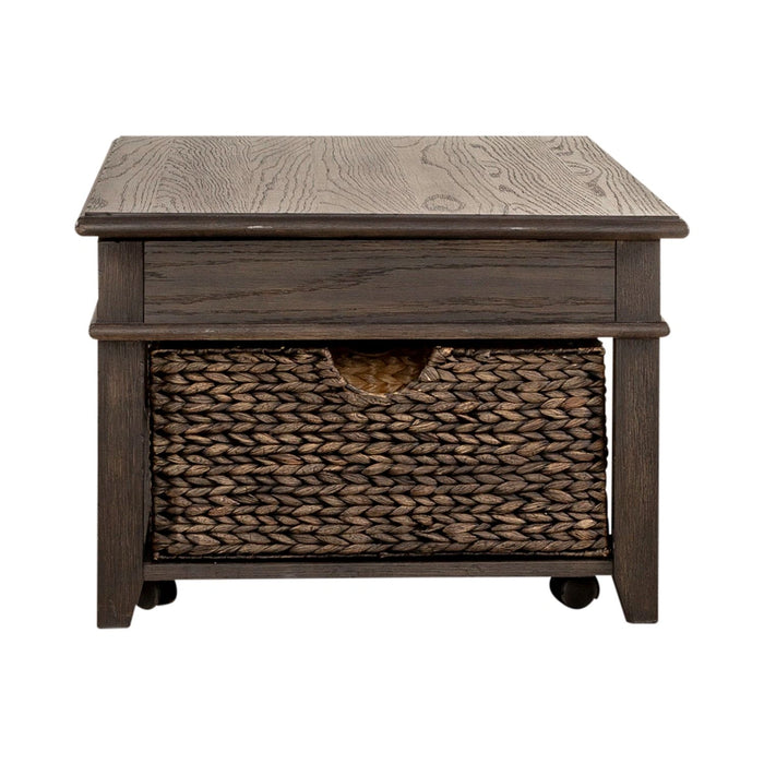 Mill Creek Lift Top Cocktail Table in Peppercorn image