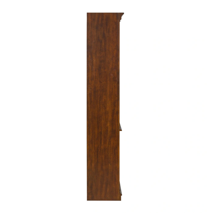 Brayton Manor Jr Executive Open Bookcase in Cognac image