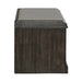 Mill Creek Wall Bench in Peppercorn image