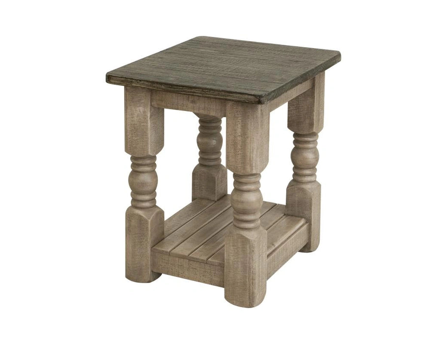 Natural Stone Chairside Table 18