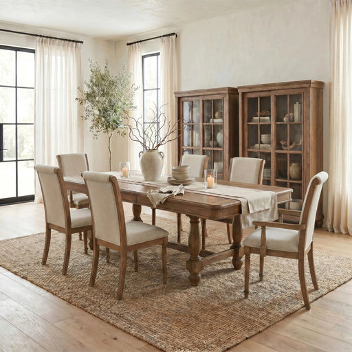 Homestead Haven Alternate 7 Piece Trestle Table Set image
