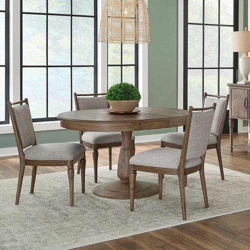 Hickory Grove Opt 5 Piece Pedestal Table Set image