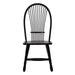 Treasures Sheaf Back Side Chair - Black image