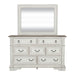 Abbey Park King California Sleigh Bed, Dresser & Mirror, Chest image