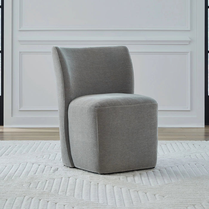 Accent Dining Accent Dining Chair w/ Casters - Sapphire image