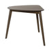 Space Saver Triangle Table in Satin Walnut image